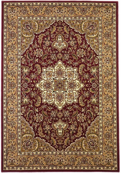 KAS Cambridge  7326 Red/Beige Kashan Medallion